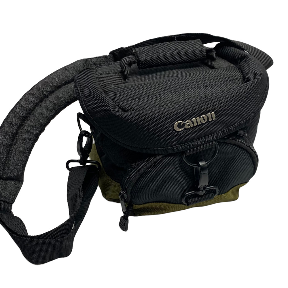 Canon Black and Olive Camera Bag